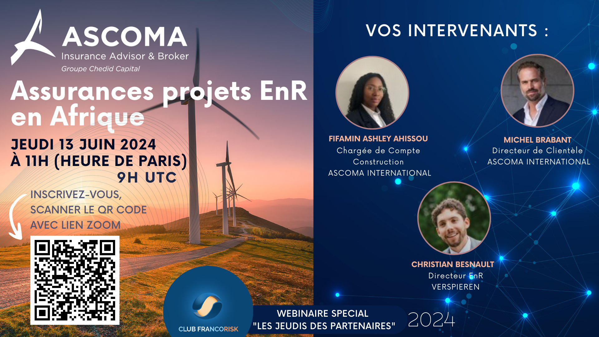 Déroulé du webinaire